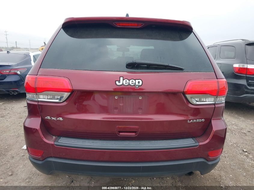 2016 Jeep Grand Cherokee Laredo VIN: 1C4RJFAG0GC459346 Lot: 43965077