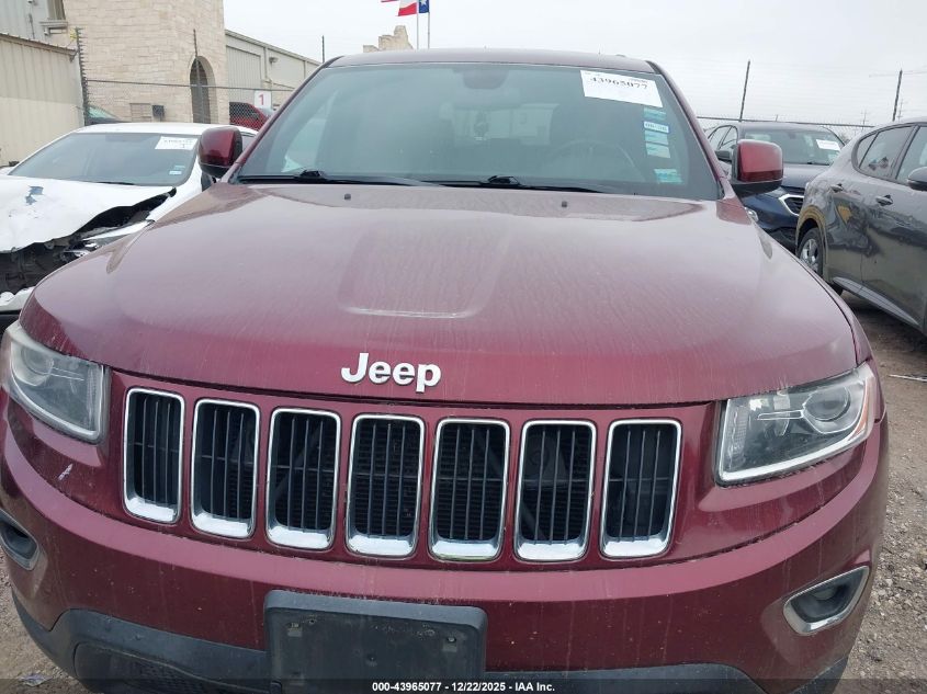 2016 Jeep Grand Cherokee Laredo VIN: 1C4RJFAG0GC459346 Lot: 43965077