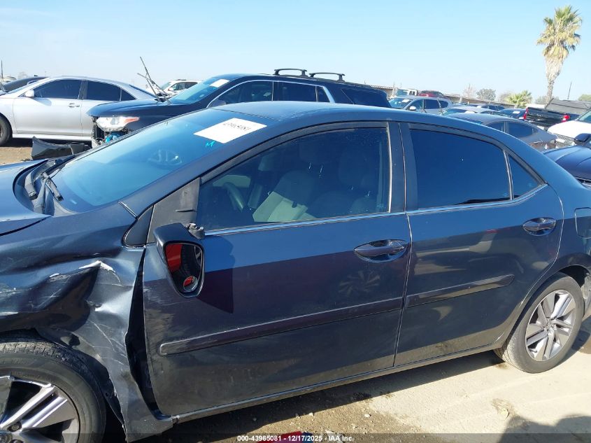 2015 Toyota Corolla Le Eco Plus VIN: 5YFBPRHE5FP313424 Lot: 43965081