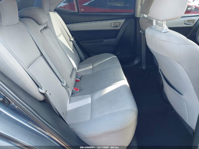 2015 Toyota Corolla Le Eco Plus VIN: 5YFBPRHE5FP313424 Lot: 43965081