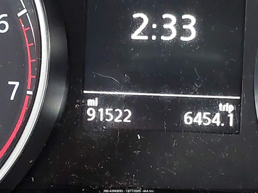 2015 Volkswagen Golf Tsi S 4-Door VIN: 3VW217AU7FM029966 Lot: 43965092