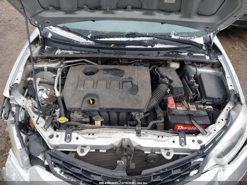 2016 Toyota Corolla S Plus VIN: 2T1BURHE8GC599845 Lot: 43965093