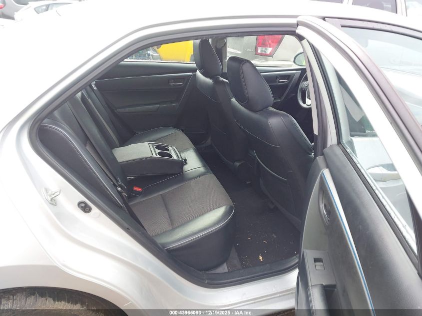 2016 Toyota Corolla S Plus VIN: 2T1BURHE8GC599845 Lot: 43965093