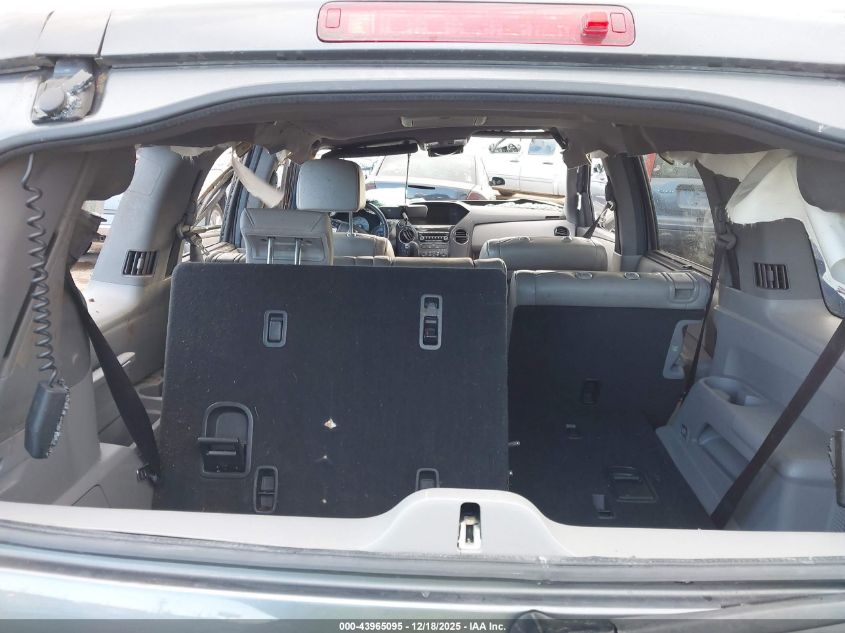 2012 Honda Pilot Touring VIN: 5FNYF3H94CB013359 Lot: 43965095