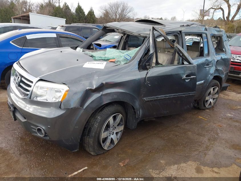 2012 Honda Pilot Touring VIN: 5FNYF3H94CB013359 Lot: 43965095