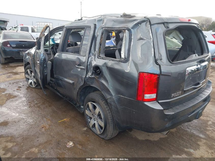 2012 Honda Pilot Touring VIN: 5FNYF3H94CB013359 Lot: 43965095