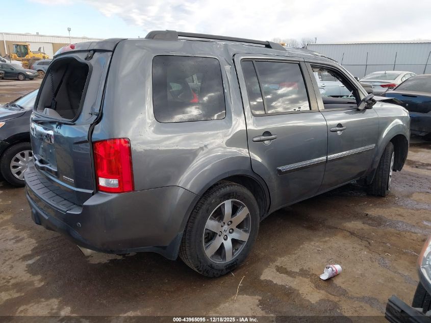 2012 Honda Pilot Touring VIN: 5FNYF3H94CB013359 Lot: 43965095