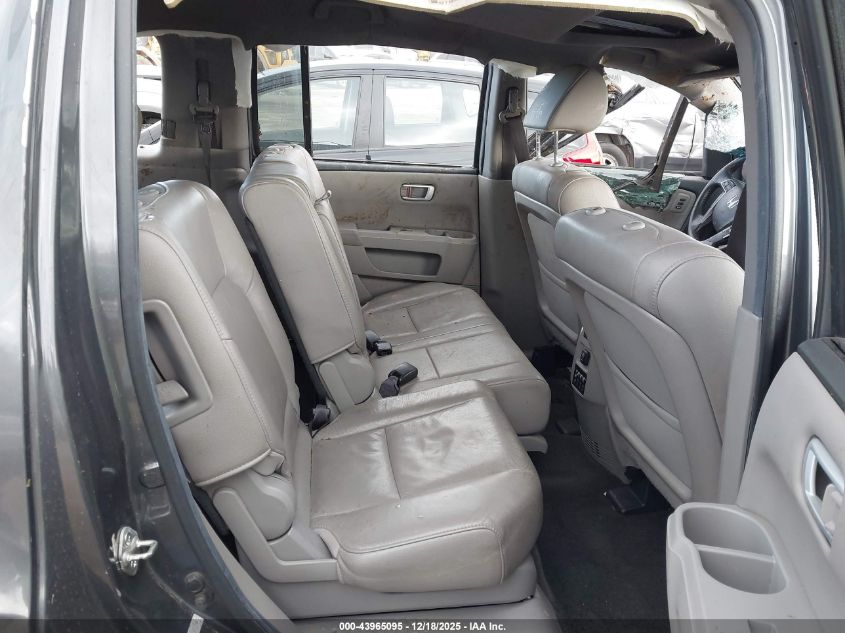 2012 Honda Pilot Touring VIN: 5FNYF3H94CB013359 Lot: 43965095