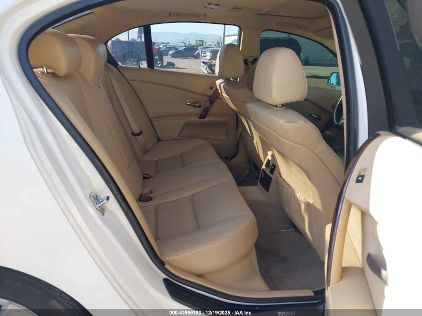 2007 BMW 525I VIN: WBANE535X7CY04047 Lot: 43965103