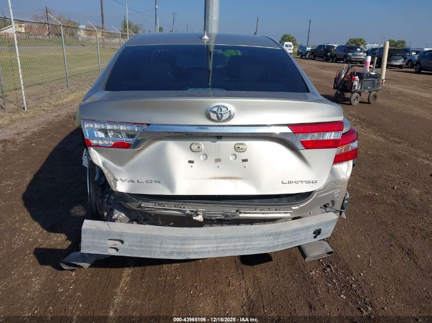 2015 Toyota Avalon Limited VIN: 4T1BK1EB8FU188699 Lot: 43965106