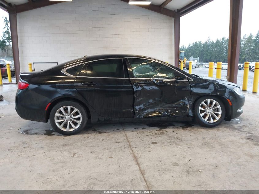 2015 Chrysler 200 C VIN: 1C3CCCCBXFN575189 Lot: 43965107