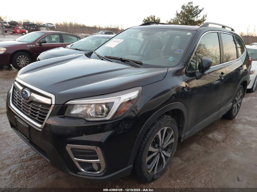 2019 Subaru Forester Limited VIN: JF2SKAUC3KH580122 Lot: 43965109