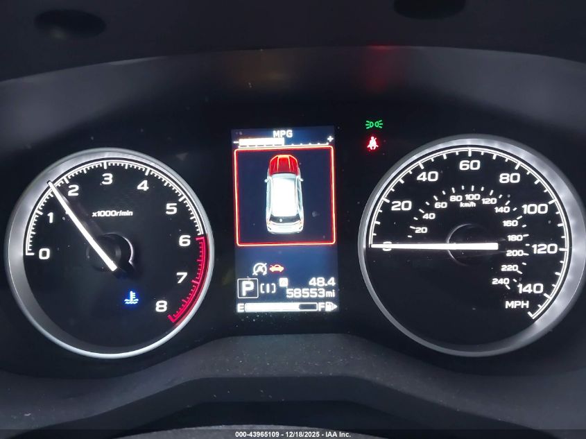 2019 Subaru Forester Limited VIN: JF2SKAUC3KH580122 Lot: 43965109