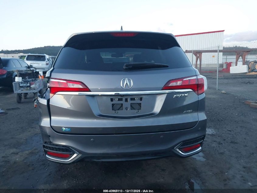 2017 Acura Rdx Advance Package VIN: 5J8TB4H74HL025799 Lot: 43965113