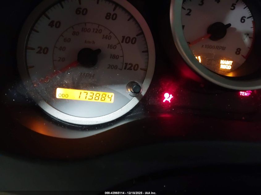 2005 Toyota Rav4 VIN: JTEHD20V850045480 Lot: 43965114