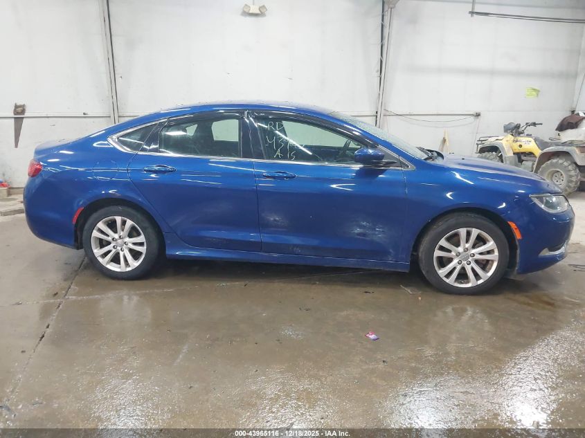 2015 Chrysler 200 Limited VIN: 1C3CCCAB1FN558509 Lot: 43965116