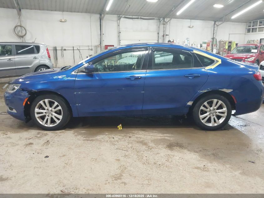 2015 Chrysler 200 Limited VIN: 1C3CCCAB1FN558509 Lot: 43965116