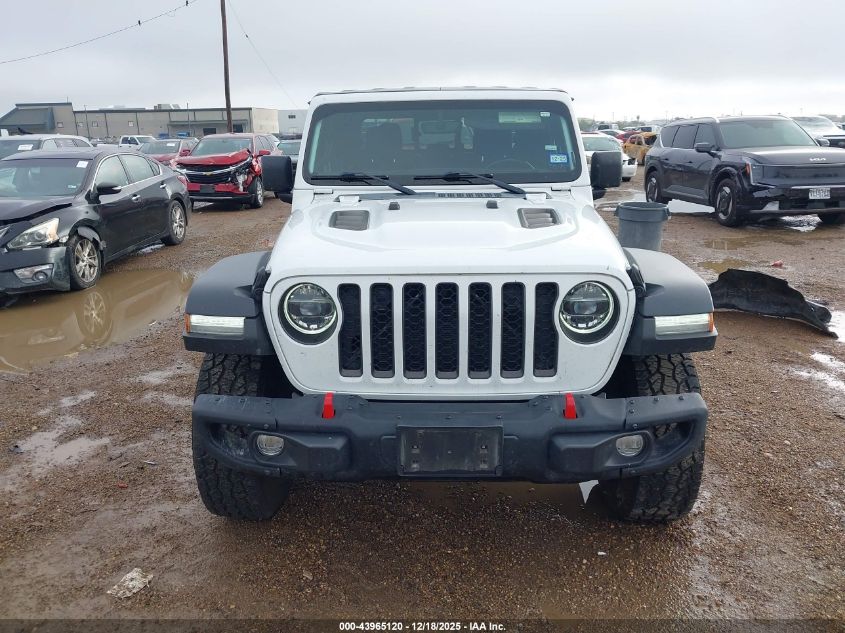 2022 Jeep Gladiator Rubicon 4X4 VIN: 1C6JJTBG2NL166241 Lot: 43965120