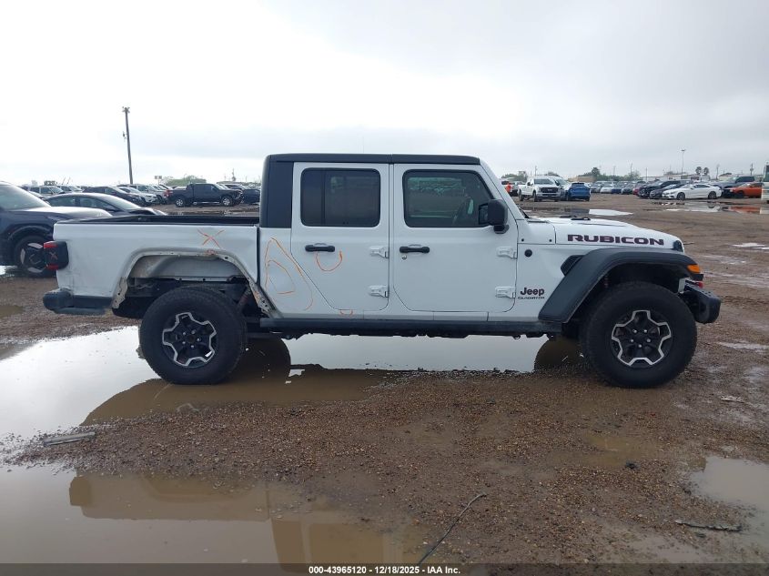 2022 Jeep Gladiator Rubicon 4X4 VIN: 1C6JJTBG2NL166241 Lot: 43965120