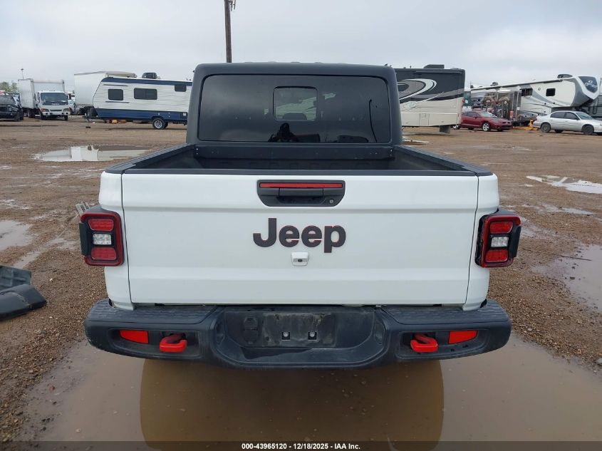 2022 Jeep Gladiator Rubicon 4X4 VIN: 1C6JJTBG2NL166241 Lot: 43965120