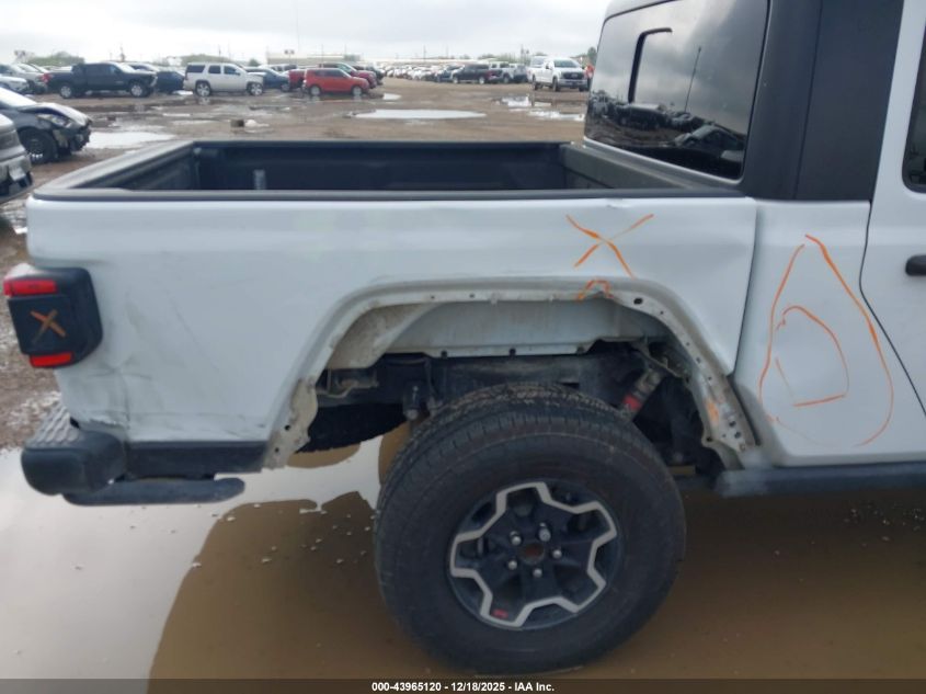 2022 Jeep Gladiator Rubicon 4X4 VIN: 1C6JJTBG2NL166241 Lot: 43965120