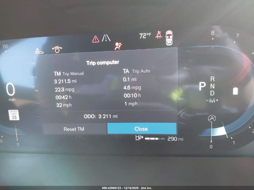 2025 Volvo Xc90 B6 Ultra VIN: YV4062PG5S1377012 Lot: 43965123