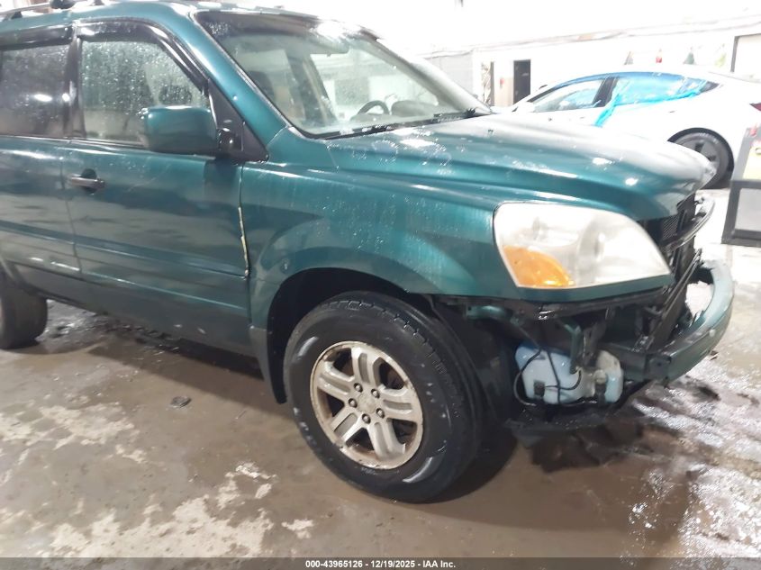 2003 Honda Pilot Ex VIN: 2HKYF18403H517255 Lot: 43965126
