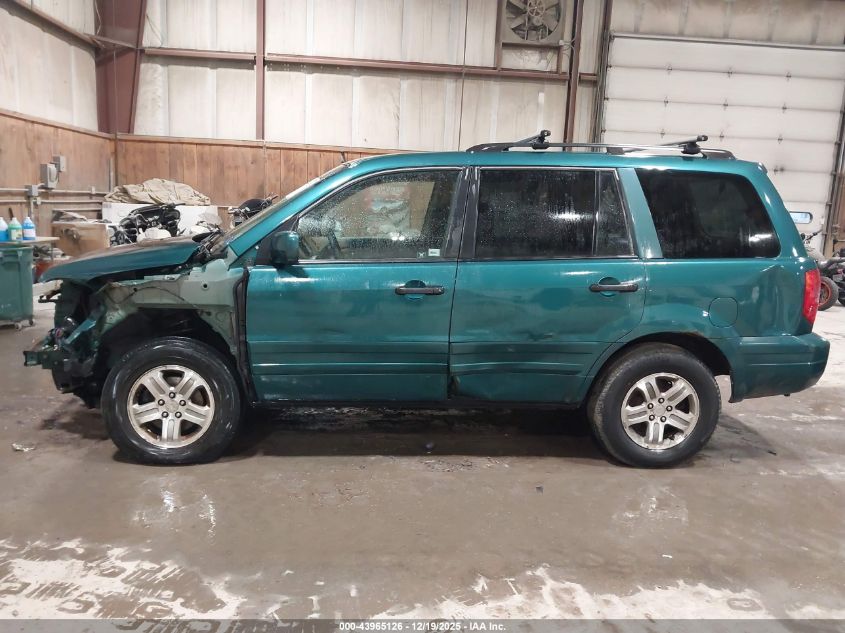 2003 Honda Pilot Ex VIN: 2HKYF18403H517255 Lot: 43965126