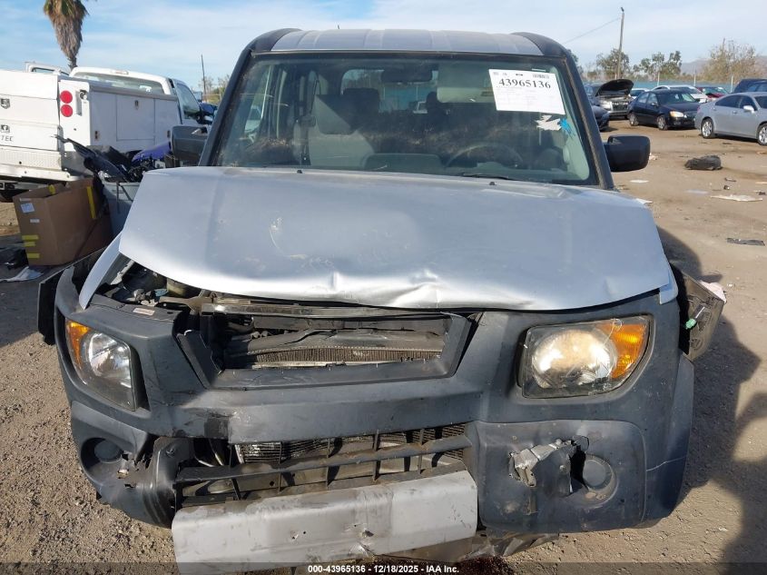 2008 Honda Element Lx VIN: 5J6YH18348L000295 Lot: 43965136