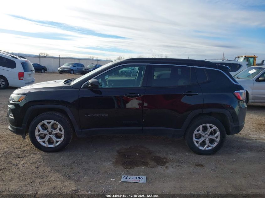 2024 Jeep Compass Latitude 4X4 VIN: 3C4NJDBN4RT117048 Lot: 43965150