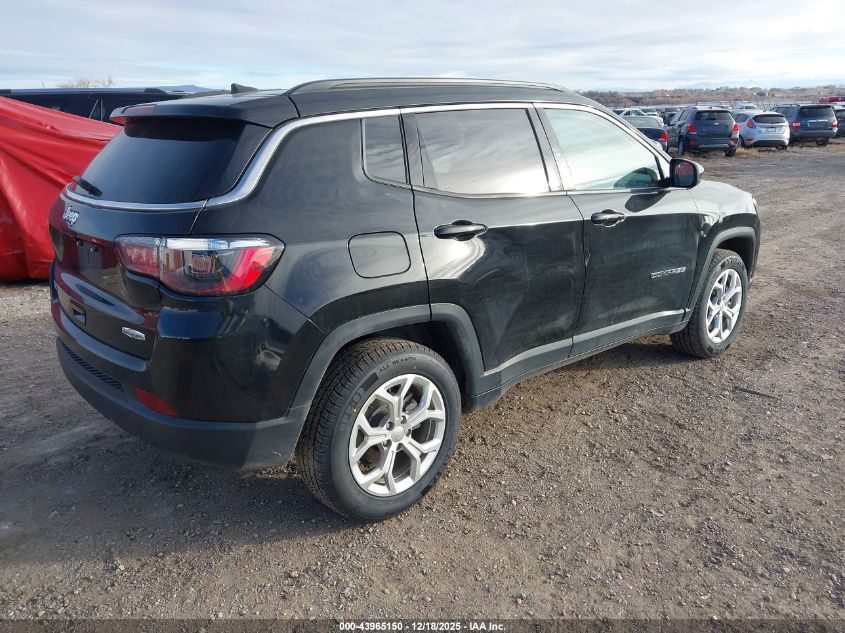 2024 Jeep Compass Latitude 4X4 VIN: 3C4NJDBN4RT117048 Lot: 43965150