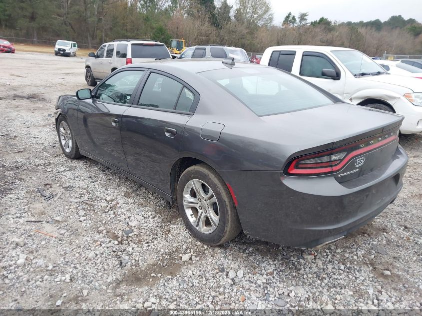 2023 Dodge Charger Sxt VIN: 2C3CDXBGXPH643602 Lot: 43965155