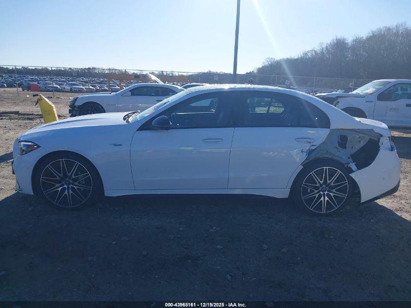 2024 Mercedes-Benz Amg C 43 4Matic VIN: W1KAF8HB3RR201932 Lot: 43965161