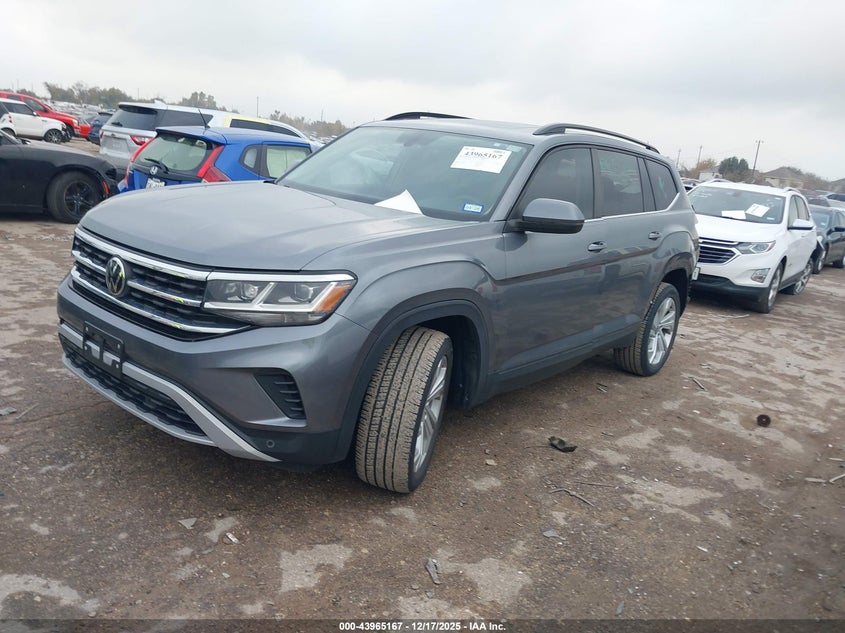 2022 Volkswagen Atlas 2.0T Se W/Technology