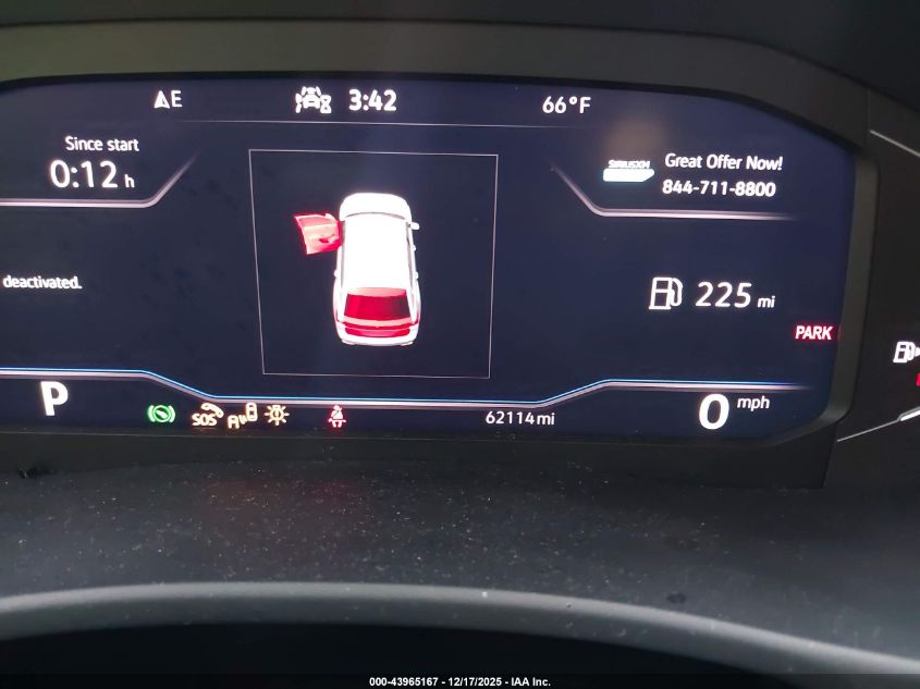 2022 Volkswagen Atlas 2.0T Se W/Technology VIN: 1V2JP2CA1NC529221 Lot: 43965167