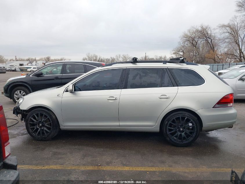 2012 Volkswagen Jetta Sportwagen 2.5L Se VIN: 3VWPP7AJ0CM609341 Lot: 43965169