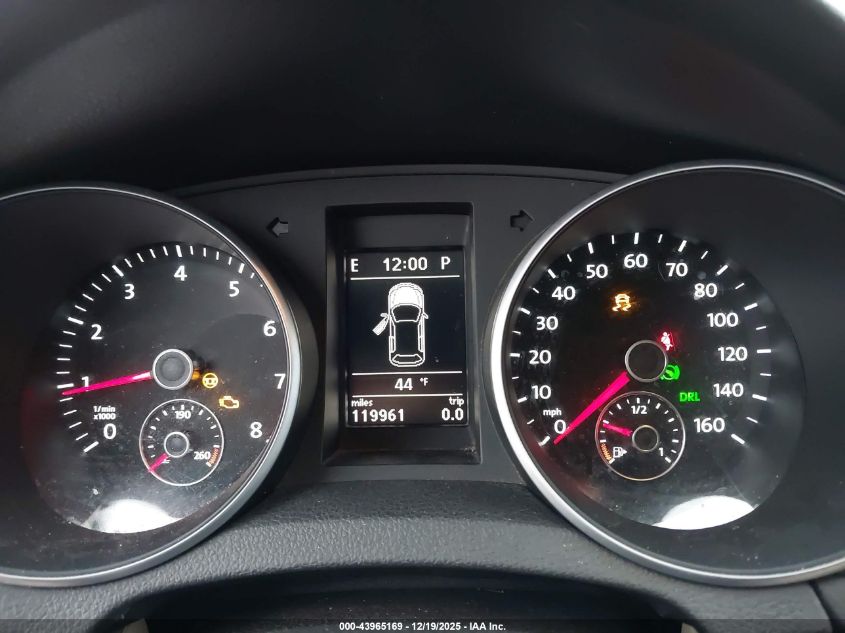 2012 Volkswagen Jetta Sportwagen 2.5L Se VIN: 3VWPP7AJ0CM609341 Lot: 43965169