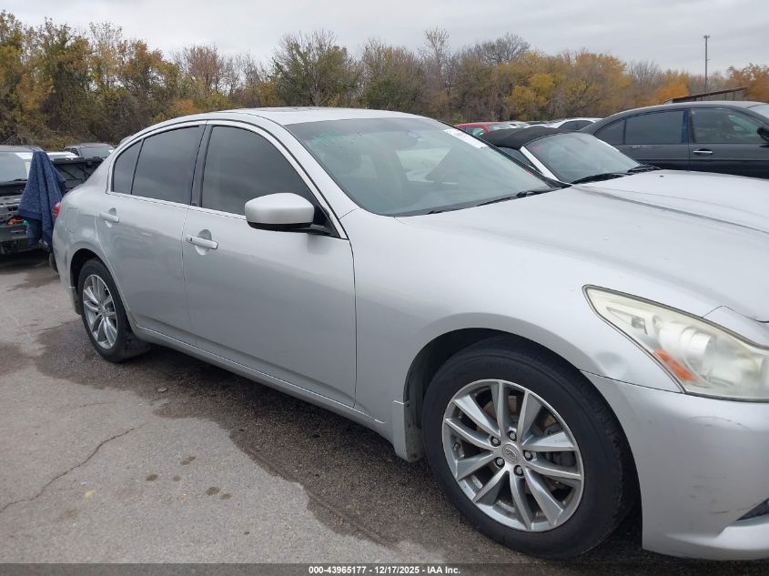 2013 Infiniti G37X VIN: JN1CV6AR5DM357304 Lot: 43965177