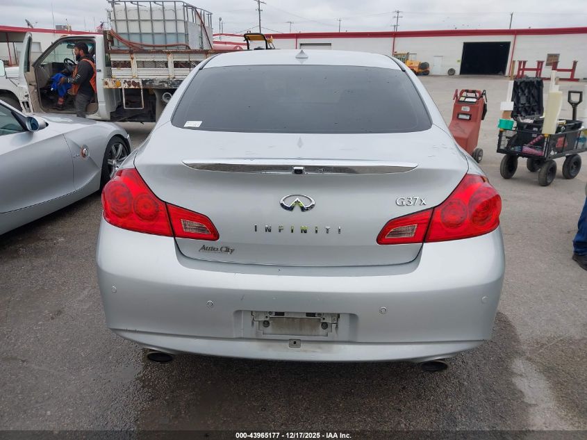 2013 Infiniti G37X VIN: JN1CV6AR5DM357304 Lot: 43965177