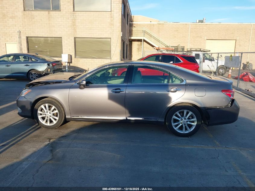 2012 Lexus Es 350 VIN: JTHBK1EG7C2497604 Lot: 43965181