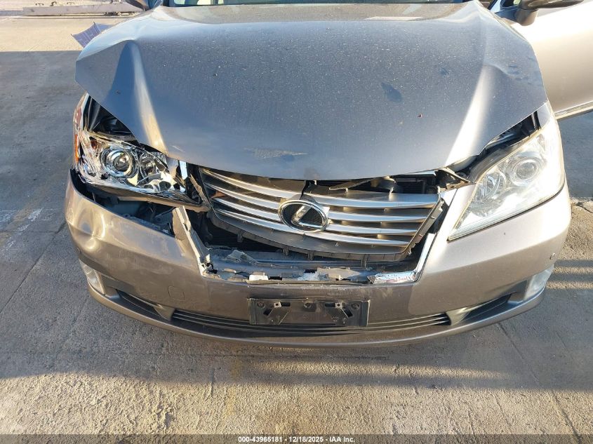 2012 Lexus Es 350 VIN: JTHBK1EG7C2497604 Lot: 43965181