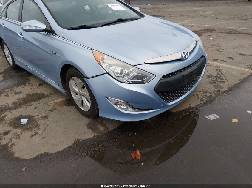 2013 Hyundai Sonata Hybrid VIN: KMHEC4A45DA075522 Lot: 43965192