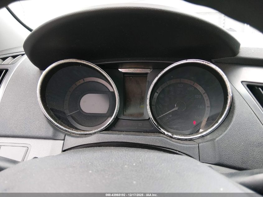 2013 Hyundai Sonata Hybrid VIN: KMHEC4A45DA075522 Lot: 43965192