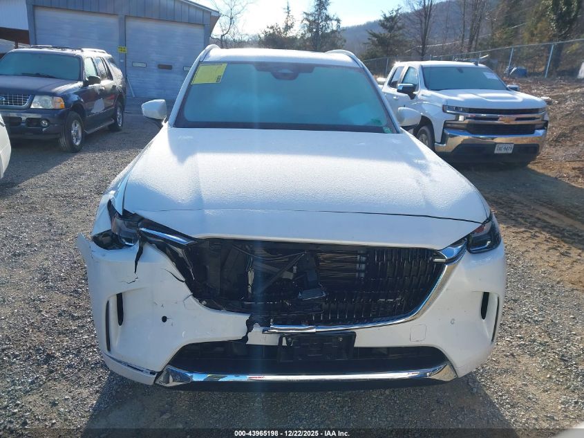 2025 Mazda Cx-90 3.3 Turbo S Premium Plus Package VIN: JM3KKEHC4S1190274 Lot: 43965198