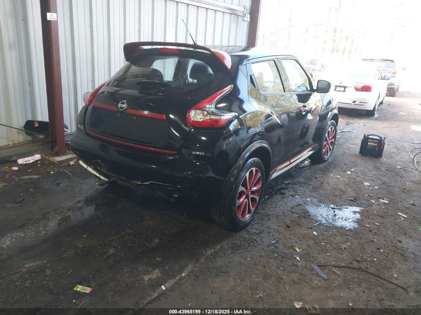 2015 Nissan Juke S VIN: JN8AF5MV6FT557397 Lot: 43965199