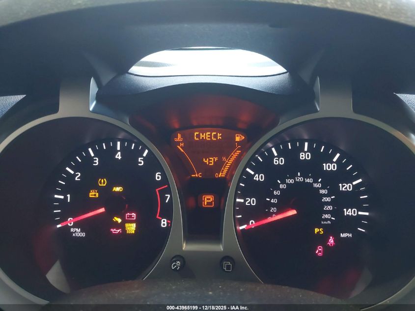 2015 Nissan Juke S VIN: JN8AF5MV6FT557397 Lot: 43965199