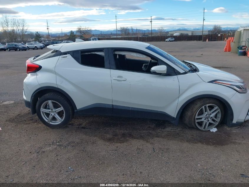 2021 Toyota C-Hr Le VIN: NMTKHMBX6MR130613 Lot: 43965209
