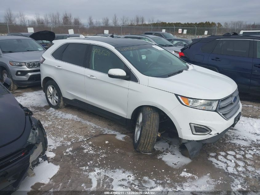 2015 Ford Edge Sel VIN: 2FMTK4J96FBB59863 Lot: 43965211