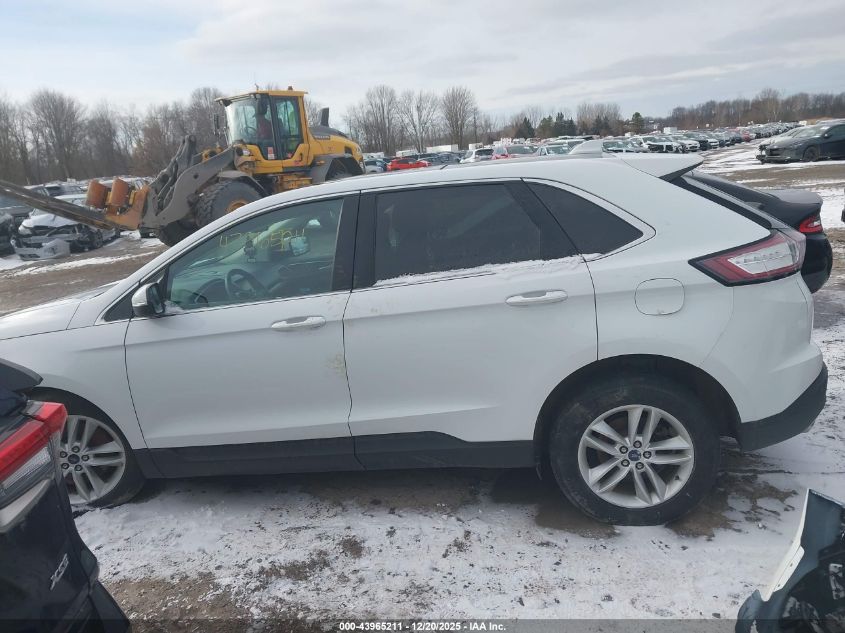 2015 Ford Edge Sel VIN: 2FMTK4J96FBB59863 Lot: 43965211