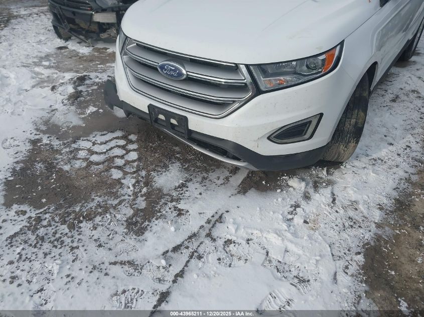 2015 Ford Edge Sel VIN: 2FMTK4J96FBB59863 Lot: 43965211